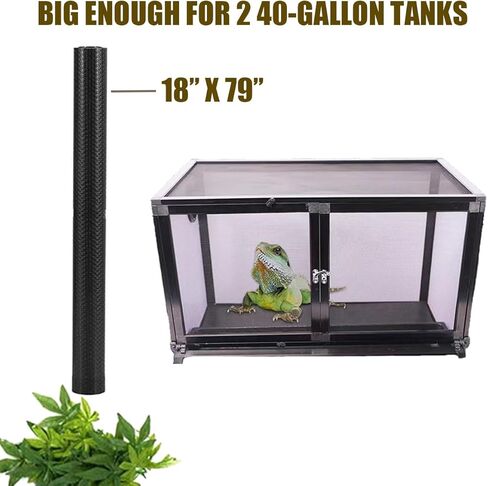 سجادة الزواحف QKEEDSN، 18 بوصة × 79 بوصة، ركيزة تررم للفهد جيكو، التنين الملتحي، السحلية، ملحقات خزان الزواحف in Kuwait