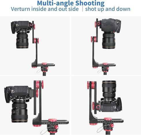 كافيكس راس جيمبال صغير PH-720B مع مشبك كيو ار ولوحة، دوار فهرسة للصور البانورامية 360 × 360 درجة in Kuwait