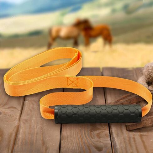 Locisne 3 Pcs Deer Drag and Harness, Length Adjustable Deer Pull Strap Non-Slip Handle Sturdy Rope Pulling Harness Deer Hunting Accessories for Deer Hunters Make Dragging Easy and Quick-Orange in Kuwait