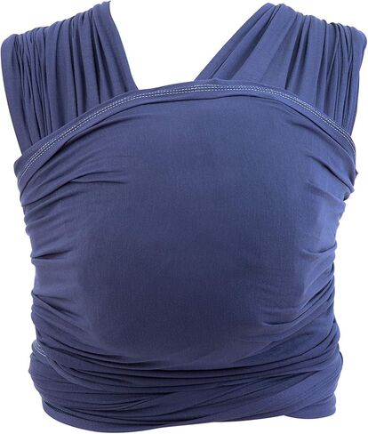 Ergobaby Aura Baby Carrier Wrap for Newborn to Toddler (7-25 Pounds), Indigo in Kuwait