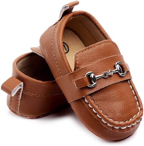 Anrenity Baby Loafer للرضع والأطفال الصغار والأولاد والبنات، فستان ناعم سهل الارتداء، حذاء مسطح بدون كعب لمرحلة ما قبل المشي in Kuwait