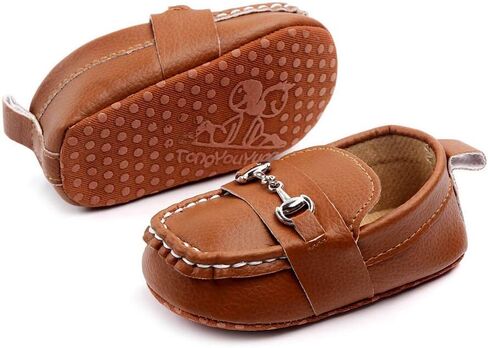Anrenity Baby Loafer للرضع والأطفال الصغار والأولاد والبنات، فستان ناعم سهل الارتداء، حذاء مسطح بدون كعب لمرحلة ما قبل المشي in Kuwait