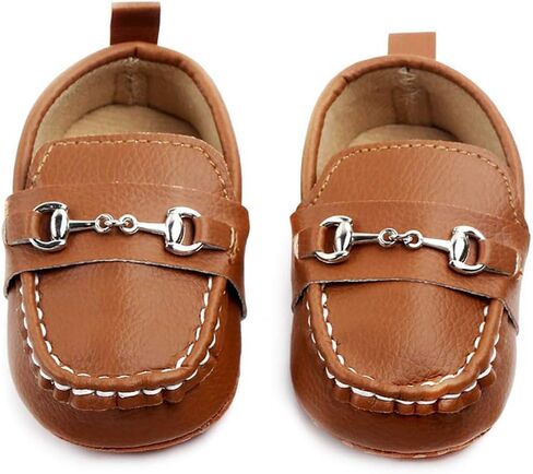 Anrenity Baby Loafer للرضع والأطفال الصغار والأولاد والبنات، فستان ناعم سهل الارتداء، حذاء مسطح بدون كعب لمرحلة ما قبل المشي in Kuwait