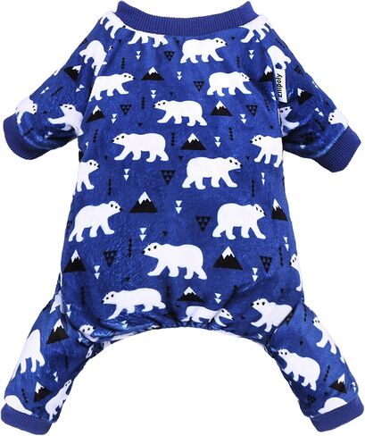 بيجامة Enipoly للكلاب الصغيرة من سلالة الكلاب الناعمة Pjs Onesie Cat بذلة مريحة للحيوانات الأليفة، قلادة صغيرة باللون الأسود in Saudi Arabia