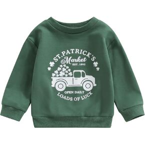 Baby Girl Boy Valentines Day Outfit Jumpsuit Love Heart Print Long Sleeve Sweatshirt Romper Onesie Newborn Clothes in Kuwait