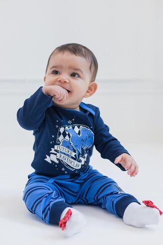 Harry Potter Hufflepuff Slytherin Ravenclaw Baby 4 Pack Jogger Pants Newborn to Infant in Saudi Arabia