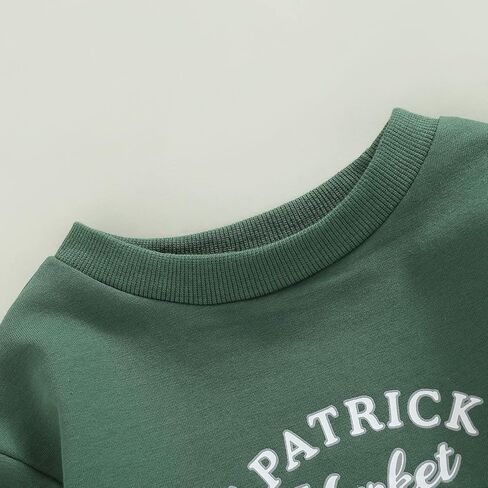 JLKGICF طفل رضيع فتاة صبي عيد الحب الزي لطيف إلكتروني طباعة البلوز Crewneck البلوز ملابس عيد الحب in Kuwait