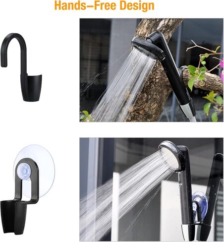 acetek دش محمول للتخييم، مضخة دش للتخييم في الهواء الطلق، مضخة دش قابلة لإعادة الشحن تعمل ببطارية دش محمولة تعمل بالطاقة للتخييم، والمشي لمسافات طويلة، وغسيل الشاطئ، والسفر، وتنظيف الحيوانات الأليفة، والري in Kuwait