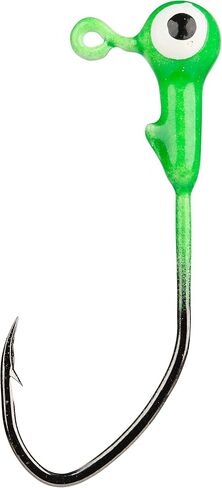 Strike King Strike King Lures Mr Crappie Jig Head with Lazer Sharp Eagle Claw Hook Freshwater 1 Oz 2 Package of in Saudi Arabia