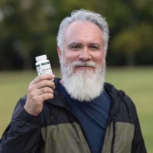 مكملات غذائية خضراء فائقة (60 قرصًا) عضوية فائقة - أكثر من 28 فاكهة وخضروات بما في ذلك البرسيم والشعير والسبانخ والبروكلي - عضوي معتمد، غير معدّل وراثياً وفول الصويا - سموكي ماونتن نيوتريشن in Kuwait