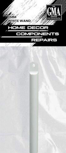 عصا جي ماجروب 2 حزمة بيضاء 30 بوصة - طرف مدمج مدمج - لا تتضمن الخطاف - جاهزة للتعليق in Kuwait