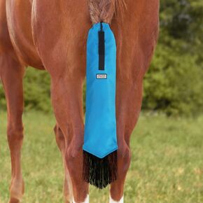 Harrison Howard Horse Tail Bag with Fringe-Fuchsia Pink