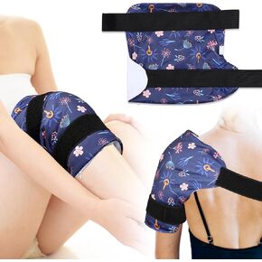 وسادة تدفئة قابلة لإعادة الاستخدام في الميكروويف من ليكالوس للركبتين والأكتاف والمعدة والظهر مع حرارة رطبة، ولف بذر الكتان للرقبة والكتف للتشنجات والعضلات والمفاصل والركبتين والظهر والرقبة والكتفين in Kuwait