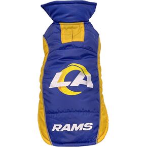 NFL Detroit Lions Puffer Vest for Dogs & Cats, Size Large. Warm, Cozy, and Waterproof Dog Coat, for Small and Large Dogs/Cats. Best NFL Licensed PET Warming Sports Jacket in Kuwait