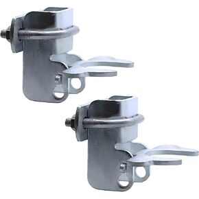 1-3/8"x1-3/8" مزلاج بوابة بيت الكلب لبيت الكلب، أجهزة مزلاج سياج ربط السلسلة، فولاذ مجلفن (عبوتان) in Kuwait