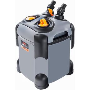SUNWEN Aquarium External Ultra-Quiet Canister Filter, Fish Tank Water Circulation Filter with Filter Media 171/225/266/317/397GPH