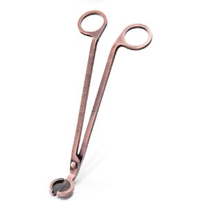NA Candle Wick Trimmer, Polished Stainless Steel Wick Cutter Wick Clipper Wick Scissors for You to Safely Remove The Spent Wicks, Controllable The Candle Flame and Cleaner Burning (Antique Copper) in Saudi Arabia