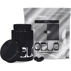 Orlo DHA - Vegan DHA Omega 3 Supplement - Triple Strength Omega3s - Plant Based DHA & EPA Fatty Acids Algae Omega-3 Oil - Sustainable Krill or Fish Oil Alternative (60 Mini Softgels KIT)