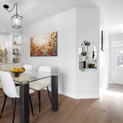 مراة مكياج للحائط مقاس 20 × 36 انش لتزيين غرفة المعيشة والحمام وغرفة النوم in Kuwait