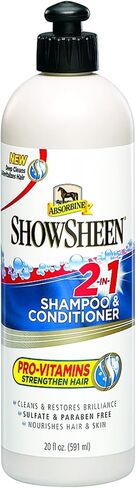 Absorbine ShowSheen 2-in-1 Shampoo & Conditioner, Sulfate and Paraben-Free, 20oz in Saudi Arabia