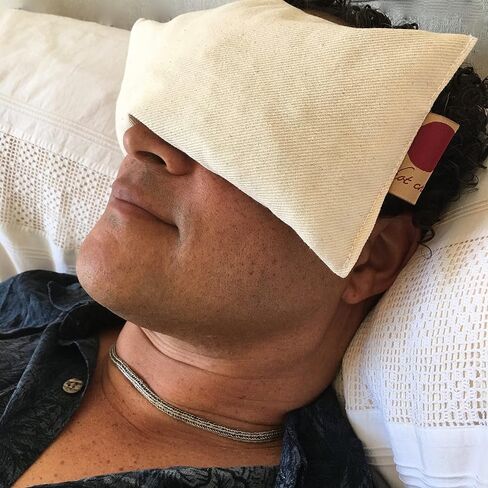 وسادة عين الكرز الجليدية (الدنيم الأزرق مع حقيبة الفريزر) حرارة رطبة طبيعية تخفف آلام العضلات، وتخفف التوتر، والصداع، والتهاب المفاصل، والعلاج الساخن/البارد، ومعتمدة من إدارة الغذاء والدواء الأمريكية (FSA/HSA) in Kuwait