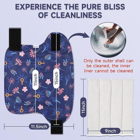 وسادة تدفئة قابلة لإعادة الاستخدام في الميكروويف من ليكالوس للركبتين والأكتاف والمعدة والظهر مع حرارة رطبة، ولف بذر الكتان للرقبة والكتف للتشنجات والعضلات والمفاصل والركبتين والظهر والرقبة والكتفين in Kuwait