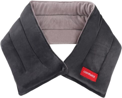 Comfheat Moist Heating Pad for Neck and Shoulders Microwavable Weight Neck Heating Pad, Neck Pack Wrap Warm Compress Therapy Pad for Neck Pain, Joints and Muscle Ache (6 x 24'') in Kuwait