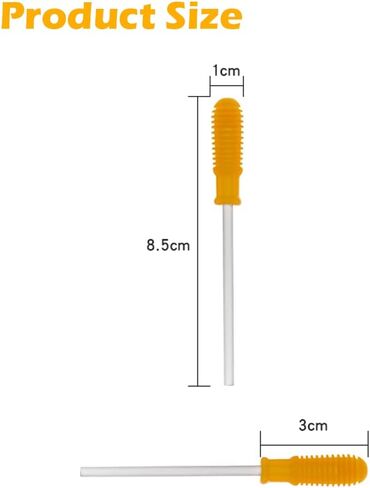 مجموعة تنظيف اللسان من السيليكون للاطفال من الفزون - للاستعمال مرة واحدة in Kuwait