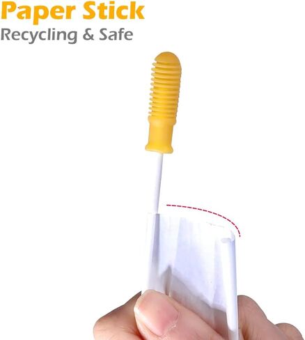 مجموعة تنظيف اللسان من السيليكون للاطفال من الفزون - للاستعمال مرة واحدة in Kuwait