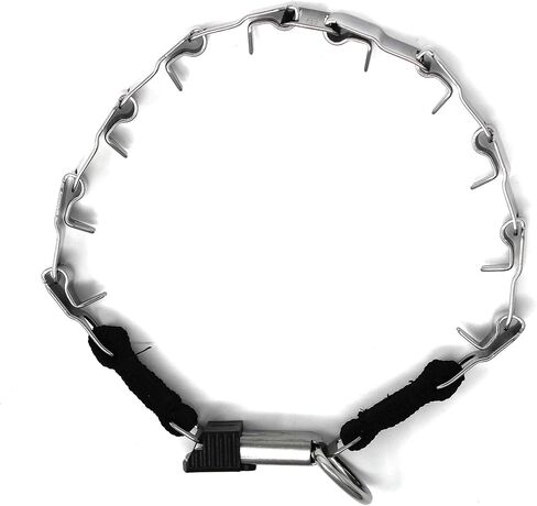 Herm Sprenger Neck Tech Stainless Steel Prong Dog Training Collar with Quick Release Buckle Pet Pinch Collar No-Pull Collar for Dogs Made in Germany 24 inches in Saudi Arabia