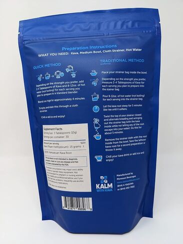 Kalm with Kava Borongoru Traditional Grind (16 oz.) in Saudi Arabia