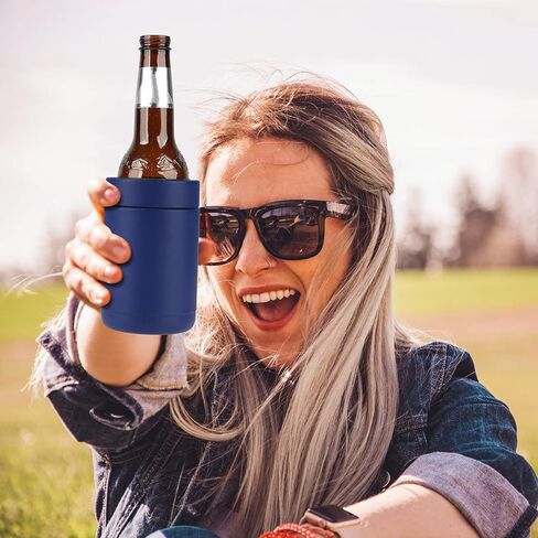 Tahoe Trails 12 oz Stainless Steel Double Wall Vacuum Insulated Can Cooler (Blue) in Kuwait