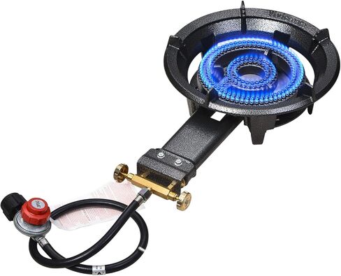 Vivicreate Camping Stove, Outdoor Propane Gas Stove, 0-20 PSIG adjustable high pressure stove in Kuwait