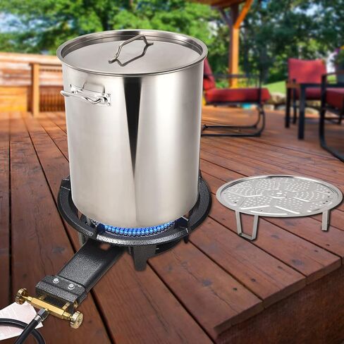 Vivicreate Camping Stove, Outdoor Propane Gas Stove, 0-20 PSIG adjustable high pressure stove in Kuwait