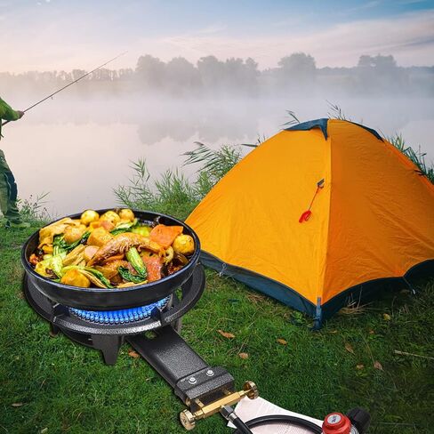 Vivicreate Camping Stove, Outdoor Propane Gas Stove, 0-20 PSIG adjustable high pressure stove in Kuwait