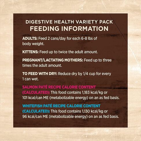 Wellnes CORE طعام القطط الرطب الطبيعي الخالي من الحبوب لصحة الجهاز الهضمي، المعدة الحساسة، سهل الهضم (حزمة متنوعة من سمك السلمون/السمك الأبيض، علبة 3 أونصة، 12 عبوة) in Kuwait