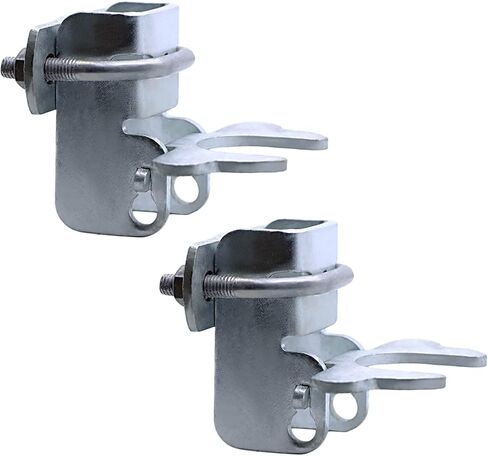 1-3/8"x1-3/8" مزلاج بوابة بيت الكلب لبيت الكلب، أجهزة مزلاج سياج ربط السلسلة، فولاذ مجلفن (عبوتان) in Kuwait