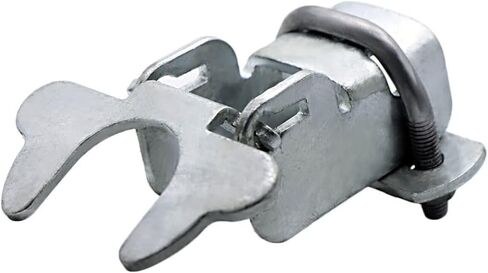 1-3/8"x1-3/8" مزلاج بوابة بيت الكلب لبيت الكلب، أجهزة مزلاج سياج ربط السلسلة، فولاذ مجلفن (عبوتان) in Kuwait