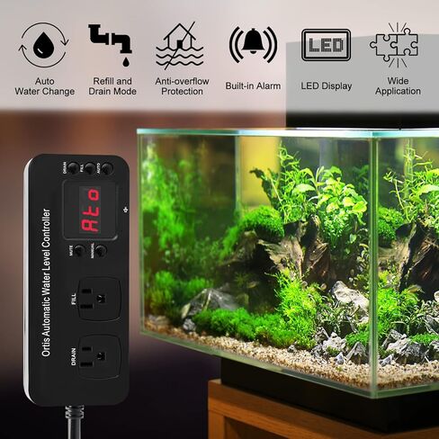 نظام اغلاق تلقائي، وحدة اعادة تعبئة المياه من اوريتيس للتحكم في مستوى المياه وتغيير المياه تلقائيا لحوض السمك وحوض السباحة والمياه المالحة والعذبة، وحفر مضخة الحوض in Kuwait