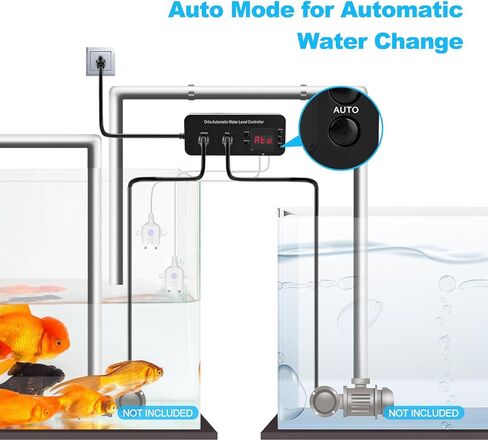 نظام اغلاق تلقائي، وحدة اعادة تعبئة المياه من اوريتيس للتحكم في مستوى المياه وتغيير المياه تلقائيا لحوض السمك وحوض السباحة والمياه المالحة والعذبة، وحفر مضخة الحوض in Kuwait