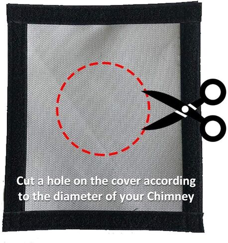 موقد هوت بييت موقد ، KKUYT 9 بوصة × 7.8 بوصة مربع من الخشب الحطب عالي المقاومة للاشتعال موقد أنابيب فرن مقاومة للحريق لخيم موقد الحطب in Kuwait