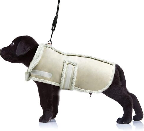 Dog Winter Jacket, Warm Windproof Dog Sweaters for Small Dogs, Thick Apparelf Fleece Coat for Medium Large Dogs (X-Small) in Saudi Arabia