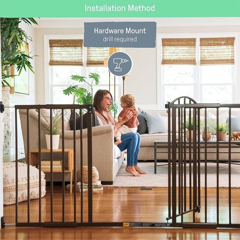 سمر انفانت بوابة توسيع معدنية طويلة للغاية بطول 6 اقدام in Kuwait