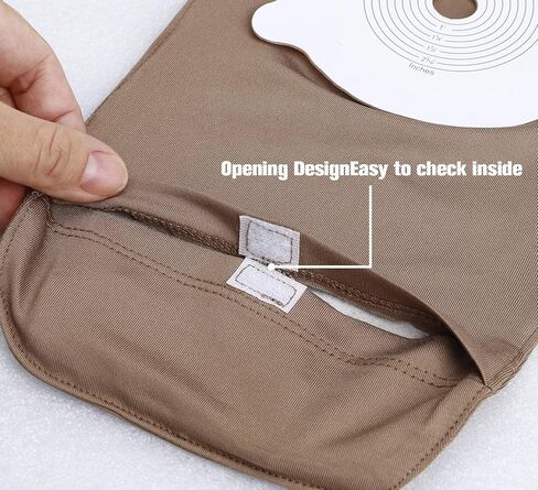 غطاء كيس فغر القولون، كيس فغر خفيف الوزن قابل للتمدد، حقيبة واقية للفغر 4 قطع in Kuwait