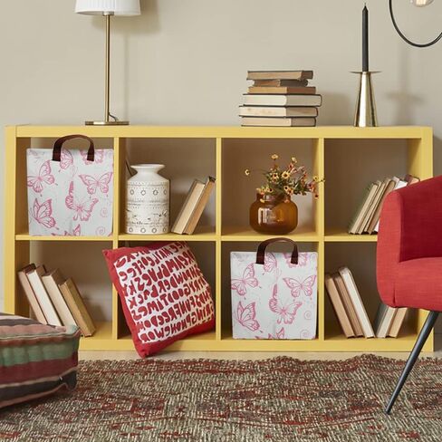 CLOCOR Rectangular Storage Basket Empty, Gift Basket for Halloween, Waterproof Storage Bin with Handles, Room Decor(Bat Pumpkin Halloween) in Kuwait