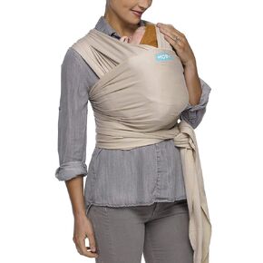 Moby Baby Wrap Carrier Classic for Newborns to Toddlers (8-33lbs), Infant Sling Carrier, Lightweight & Hands Free Design, Adjustable for All Body Types (Pear) in Saudi Arabia
