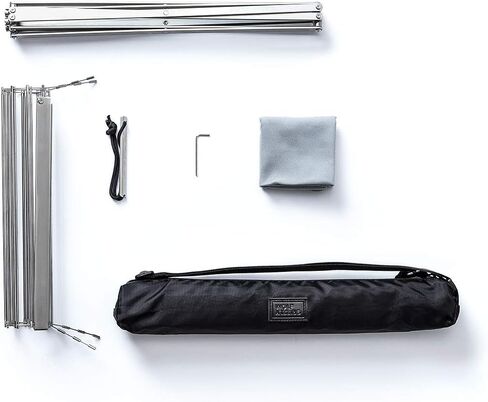 مجموعة إصدار وولف آند جريزلي جريل | شواية التخييم لحقائب الظهر والتخييم وصناعة الأشجار | الشواية المثالية المدمجة والقابلة للطي لمغامرتك القادمة | شبكة شواء للتخييم فوق النار/شواية نار المخيم in Saudi Arabia
