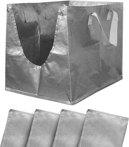 4 قطع من بطانة صندوق الفضلات F المتوافقة مع صندوق فضلات القطط Modkat Flip - بطانات قابلة لإعادة الاستخدام لصندوق فضلات القطط - بطانات فضلات الوجه من النوع F in Kuwait