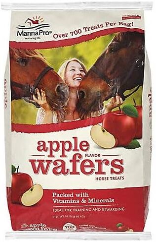 Manna Pro Wafers Horse Treats 20lb Apple in Kuwait