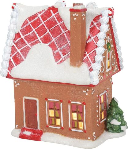 Department 56 North Pole Village Gingerbread Bakery Lit Building, 6 Inch, Multicolor in Saudi Arabia